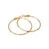 S925 Silver Needle Large Hoop Earrings for Women - Light Luxury Ear Studs, Niche Design, Exaggerated Square & Round Face Plain Hoops