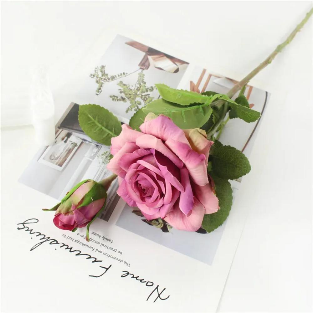 

Роза на ощупь как настоящая Рождественские украшения для дома Шелковый искусственный пион Свадебное украшение Декоративный цветок для свадьбы Украшение для вечеринки