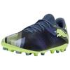 Future 7 Play Mg Lights Out Comfortable Versatile Soccer Shoes Men Soccer Shoes Yellow Blue 107941-03