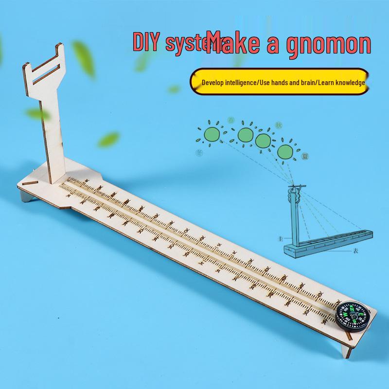 DIY Sundial Kit: Children s Astronomical Instrument for Learning and Crafting Refer to packaging