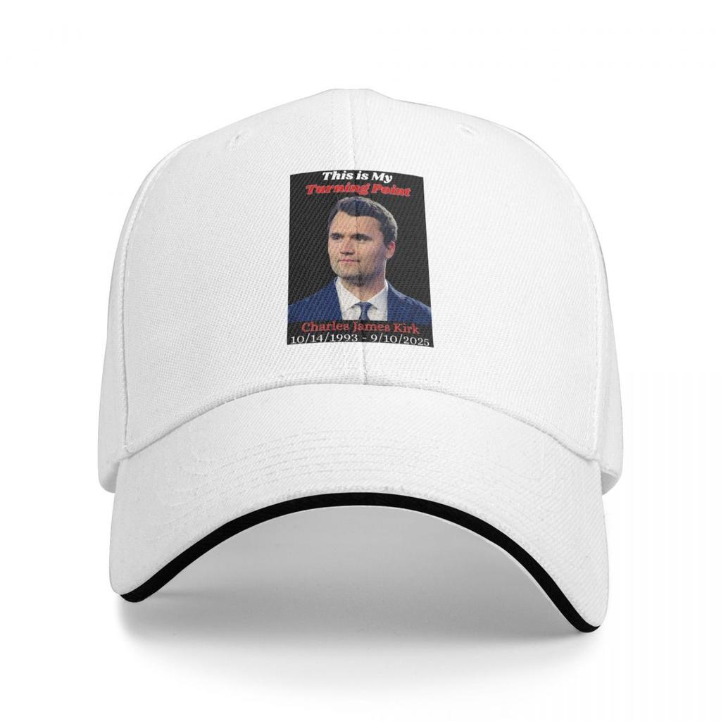 Charlie Kirk This Is My Turning Point 19932025 Baseball Caps Snapback Baseball Hats Casual Casquette Outdoor for Men And Women
