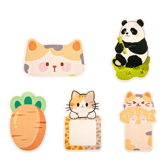 Nástěnná podložka na škrábání pro kočky Kreslený design kočky Samolepicí podložka na škrábání pro kočky v interiéru Chránič nábytku pro koberec pohovku