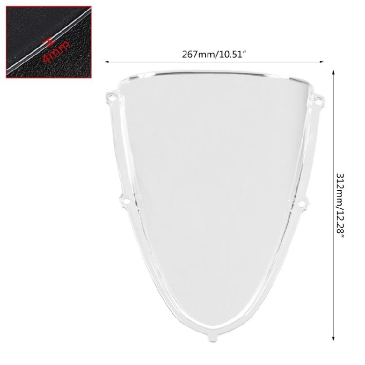 Motorcycle Windshield Wind Screen Wind Shield Screens Deflectors for RS660 20-22