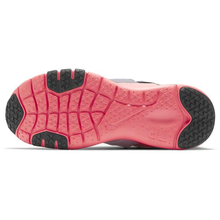 Nike Flex Method TR Trendy Sports Shock Absorption Non-Slip Low-Top Training Shoes Men Sneakers Gray Pink BQ3063-003