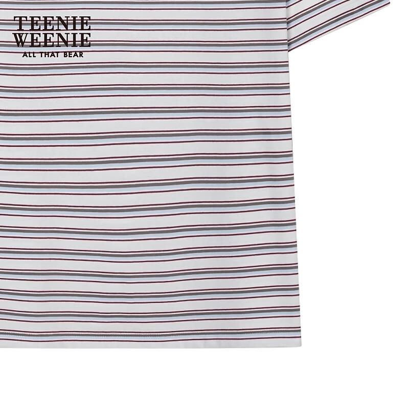 Teenie Weenie Women's Bear Stripe T-Shirt 2026 Summer Collection