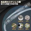 TheFitLife Stainless Steel Hose, Watering Hose, Durable, for Car Washing, Garden, Yard, Outdoor Watering (10m)