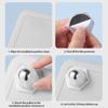 Pack of 8 Portable Sturdy Round Castors Adhesive Furniture Wheel Convenient for Easy Movement and Smooth Rolling