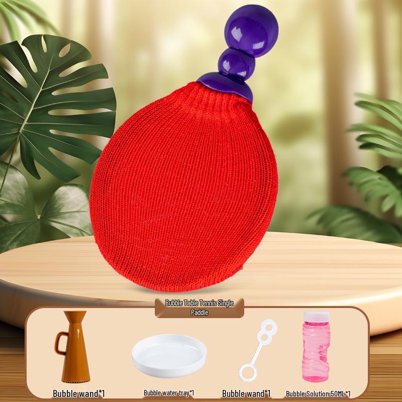 

Ручная машина для выдувания пузырей: Милая, Креативная, Развивающая игрушка для детей, чтобы играть и наслаждаться настольным теннисом, ничего не ломая.