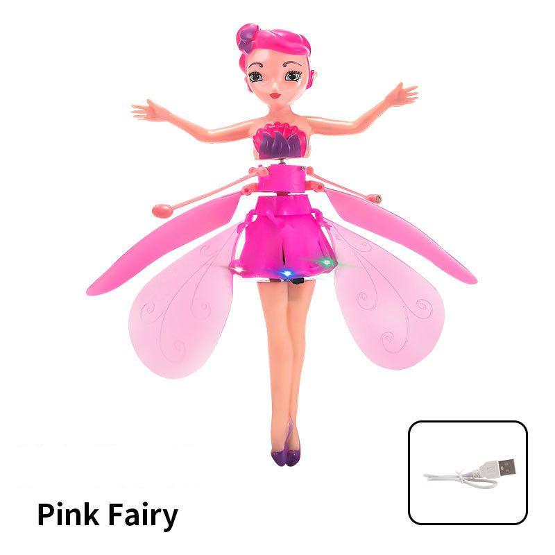 Flying Princess Fairy Gesture Suspension Drop Resistant Inductive Toy Flying