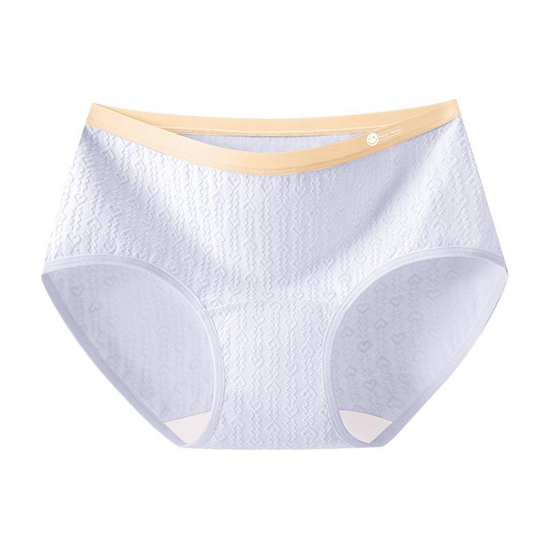Women Spring and Autumn Cotton Love Breathable Antibacterial Extended Crotch Underwear