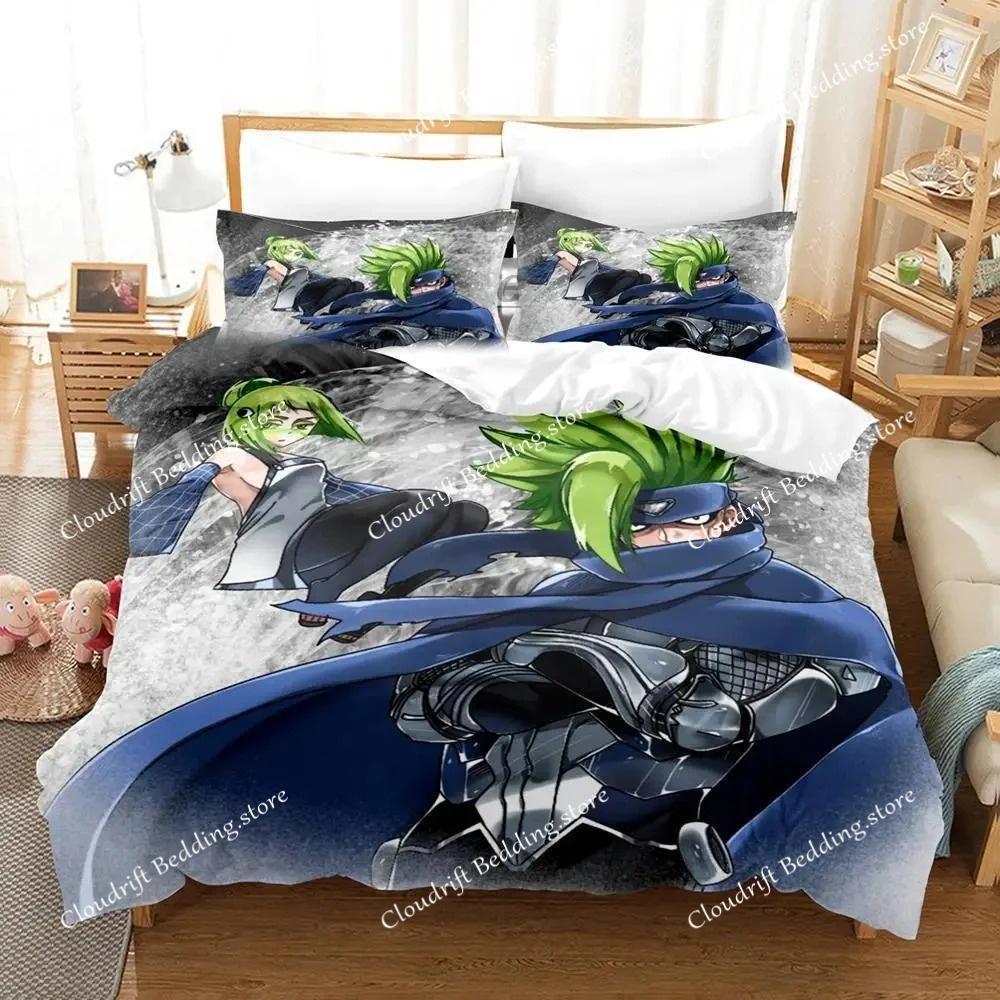 3D Printed Anime Edens Zero Bedding Set Duvet Cover Bed Set Quilt Cover Pillowcase Comforter King Queen Size Boys Adult Bedding