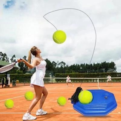 1pcsA Single - Player TennisTrainer with A Rebound Line A Must - Have for Self - Practice It's A Tennis Racket Set for Beginners