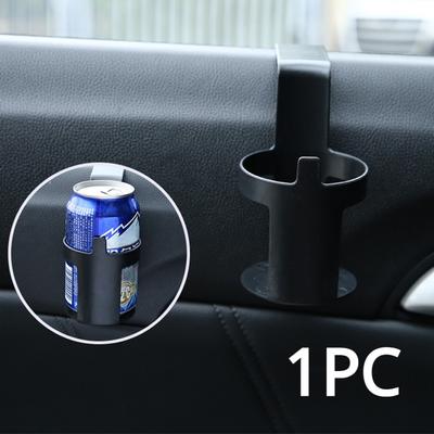 1 buc suporturi pentru sticle de apă auto, negru, universal, suport pentru băuturi, pentru ușă auto, geam auto, organizator de depozitare, accesoriu interior auto