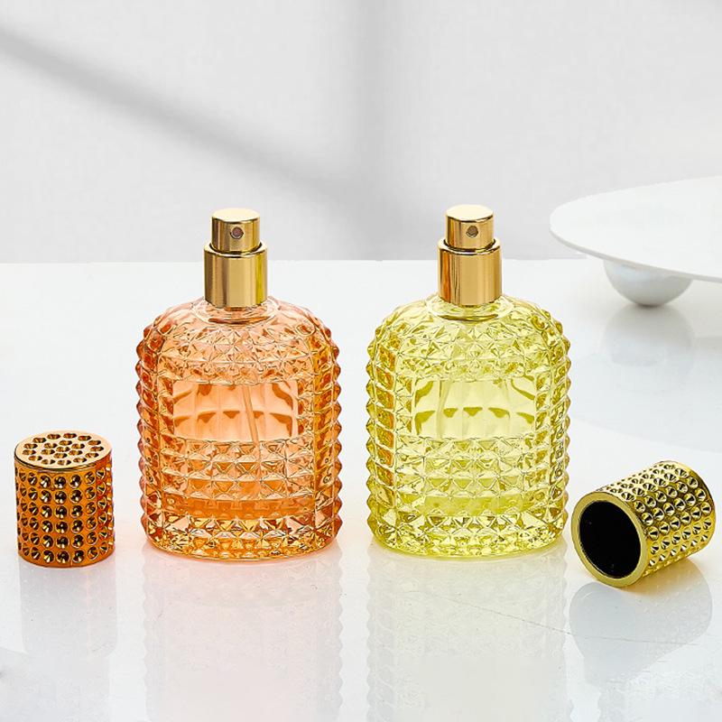High-end 30ml Glass Perfume Spray Bottle, Portable & Refillable for Advanced Cosmetics