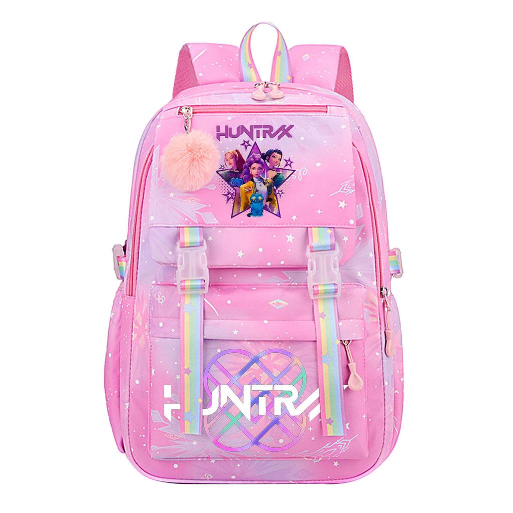 Schulrucksack mit großer Kapazität und Schultergurt; Schüler Drei-teiliges Federmäppchen-Set