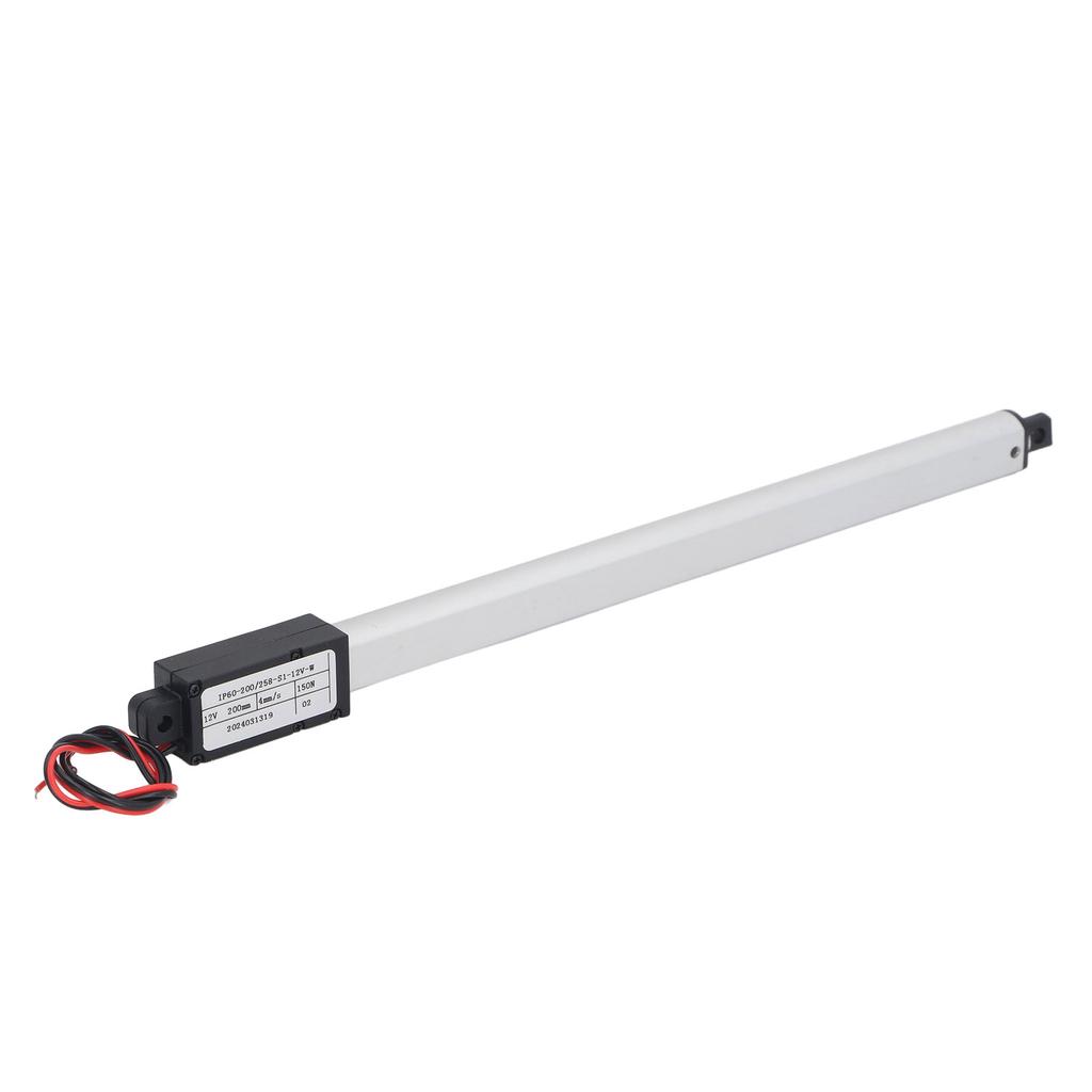 12V Electric Linear Actuator 200mm Stroke 4mms Linear Actuator Motor for Medical Equipment