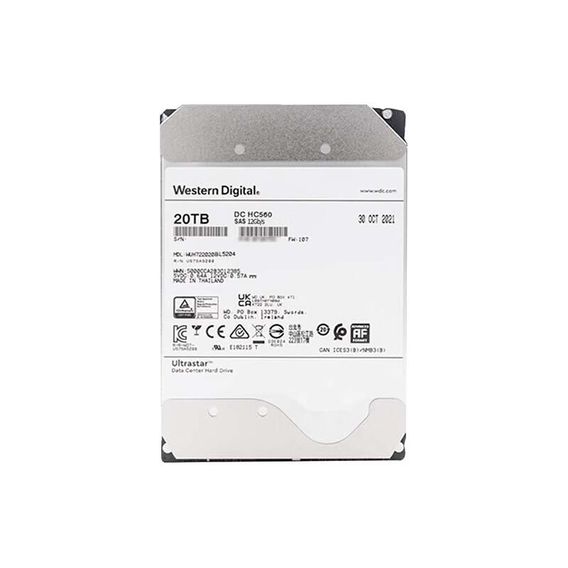 Western Digital 20TB HC560 Enterprise SAS Hard Drive