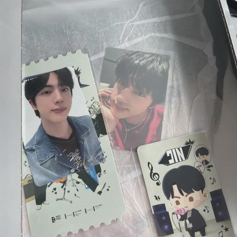 Seokjin Concert Gift And Amison Photocard Bts Run Seokjin Goyang Concert Gift
