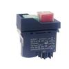 127V Electromagnetic Pushbutton Convenient 220V Electromagnetic Push Button PVC Switches Simple Operation for DIY