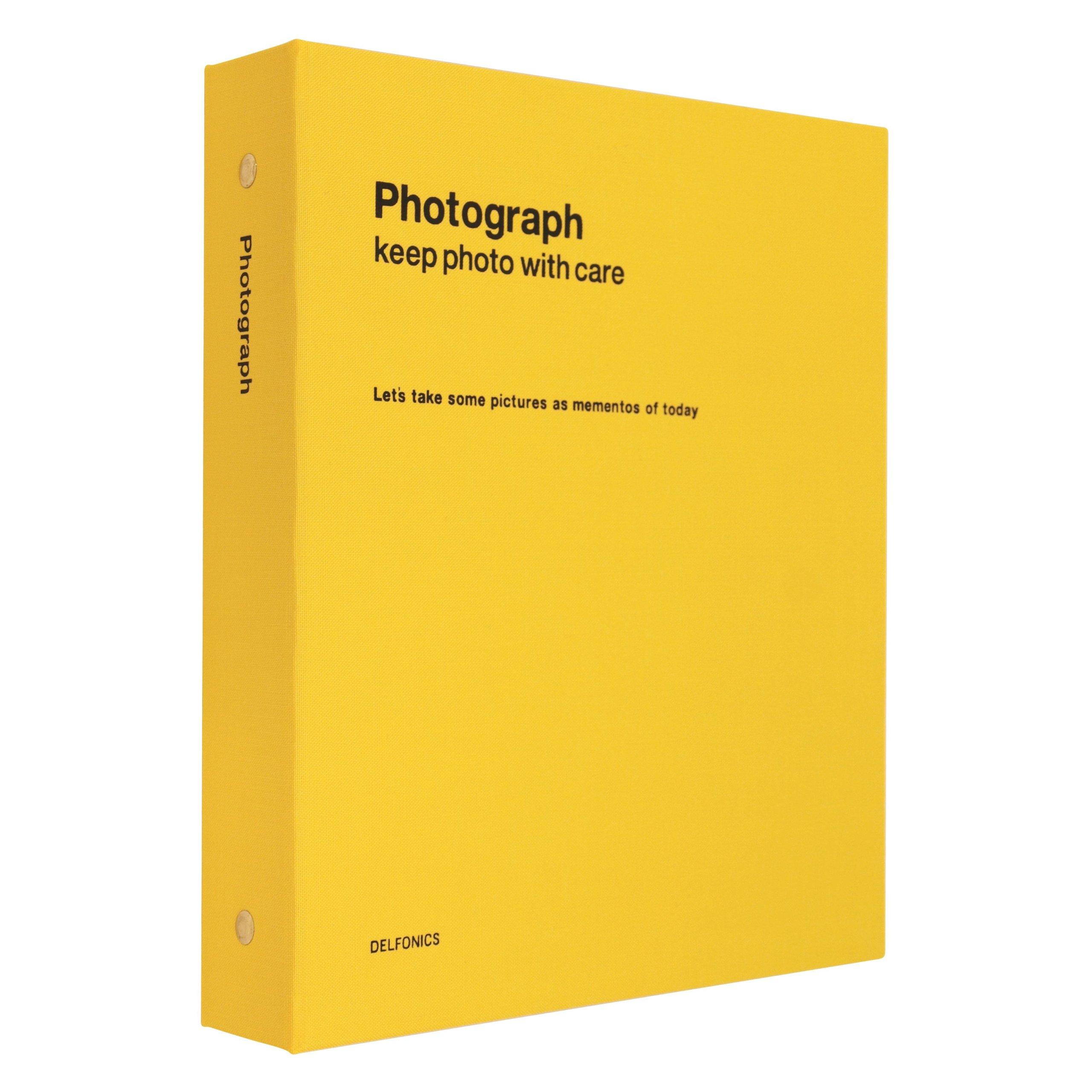 

Delfonics PD Photo Album Ring M Yellow