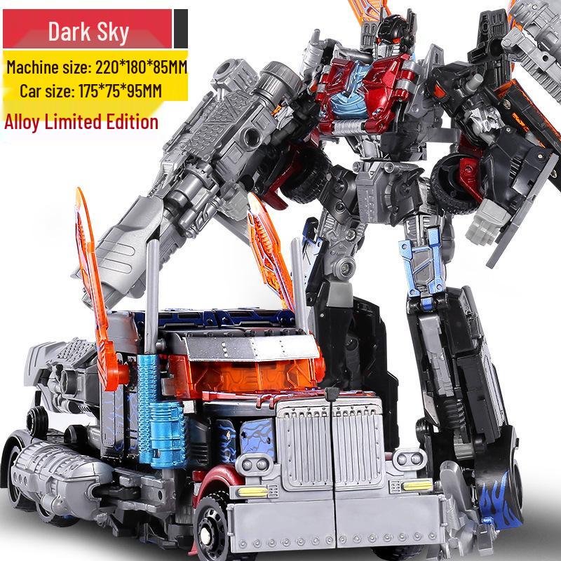 Authentic Alloy Bumblebee & Grimlock Transformer Action Figure for Kids