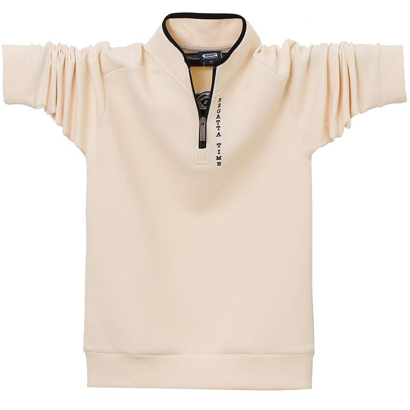 Men's Polo Shirts Long Sleeve Sweatshirt Pullover Quarter Zipper Up Stand Collar Fall Casual Sweat Shirts Turtleneck Pullover Mock Neck Tops for Men