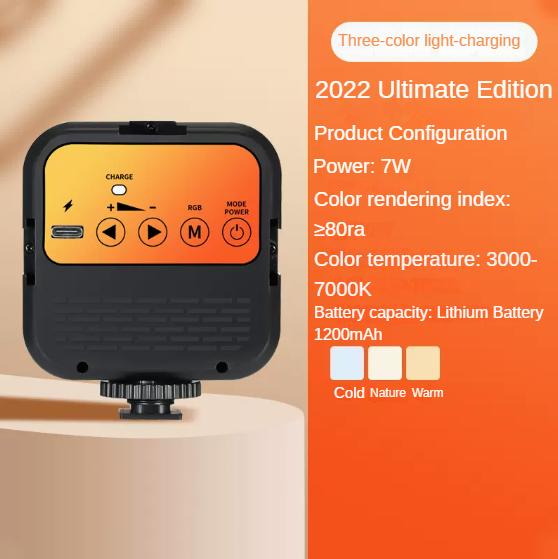 Mini Professional Portable Fill Light, RGB Full Color, Available In Many Occasions