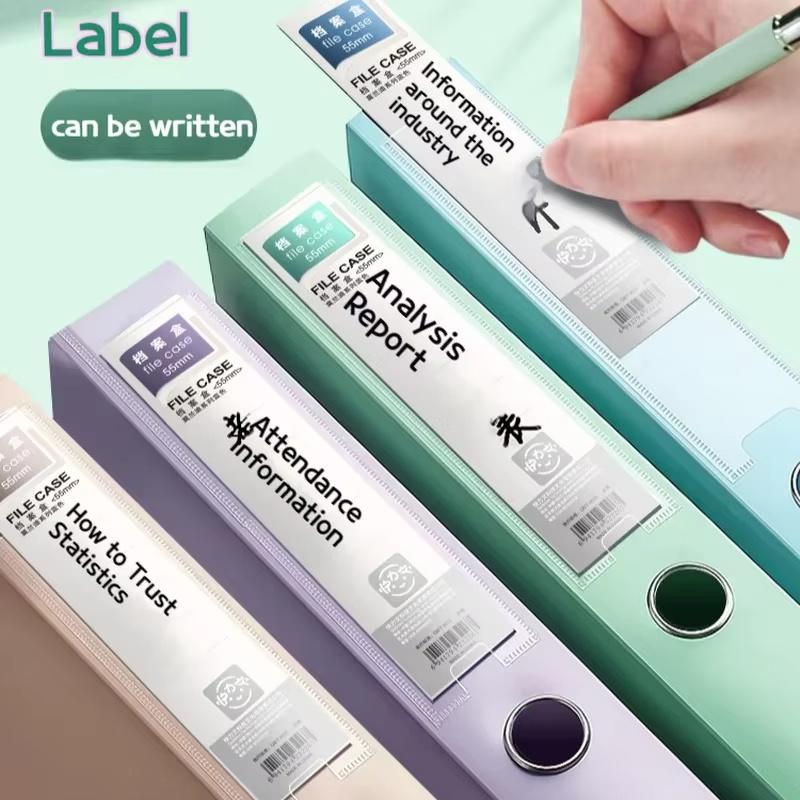 10pcs Large Capacity A4 File Folder Multifunctional Waterproof Document Organizer Dustproof Desktop Storage Document Holder