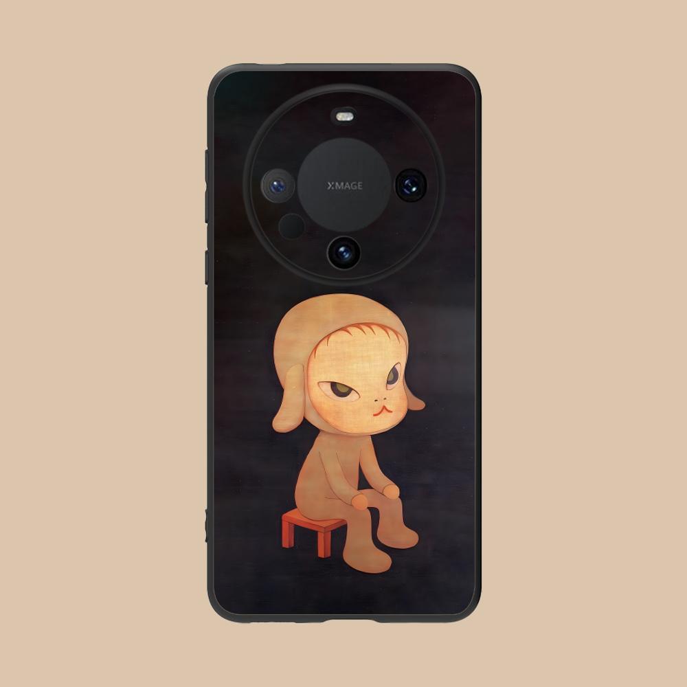 Anime Yoshitomo Nara Phone Case for Huawei Mate 60 50 40 30 20 10 Pro Plus Lite E 5G Colorful Printing Cover Cover Luxury Pretty