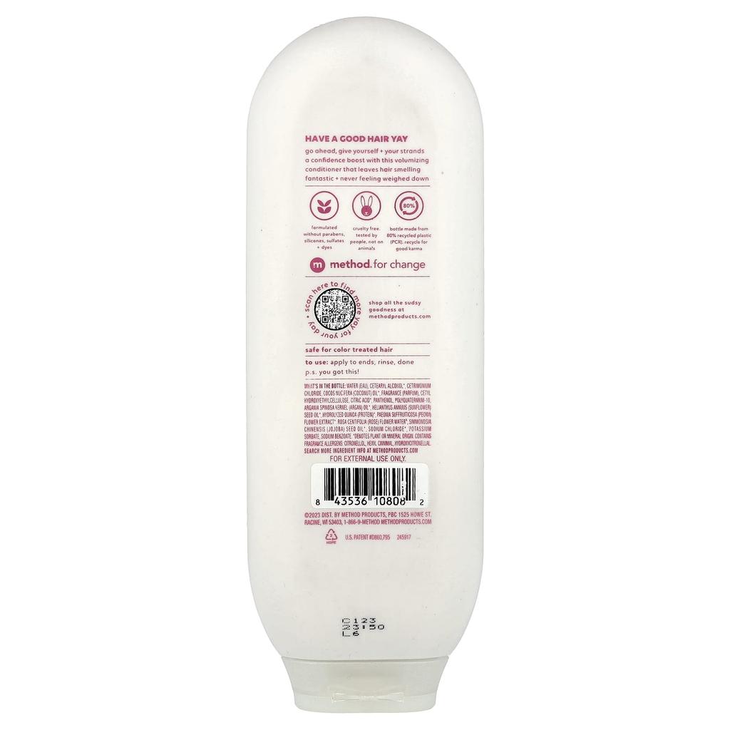 Methode Volumengebender Conditioner, Pure Peace, 399 ml (13,5 fl oz)