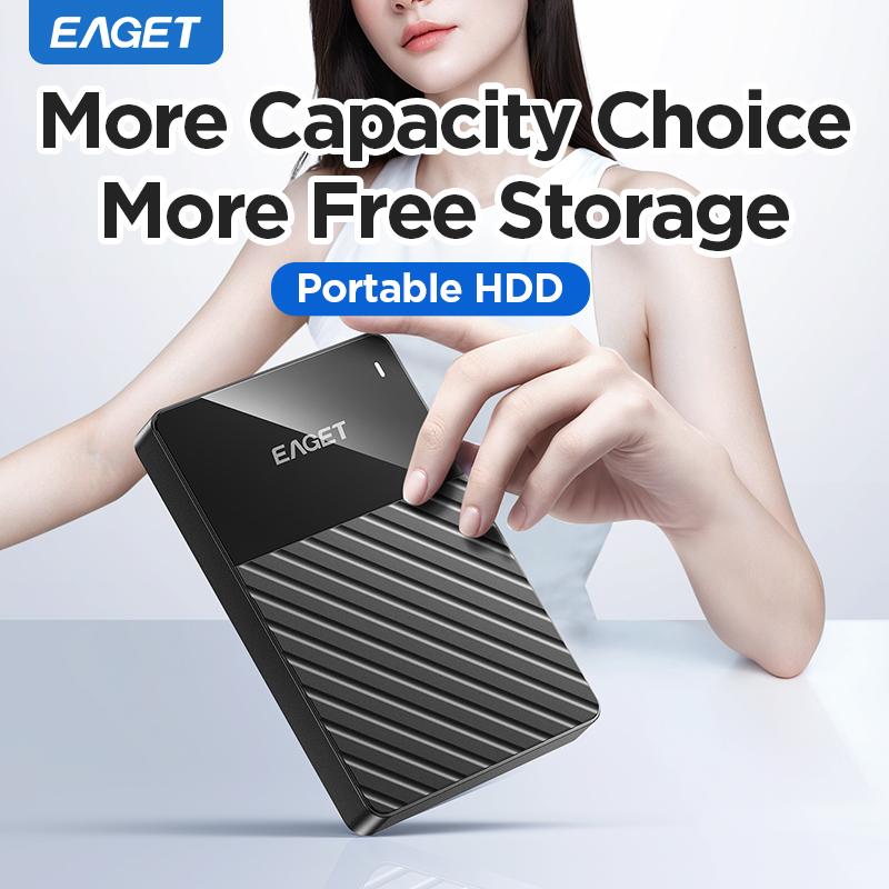 Tragbare externe Festplatte Speichererweiterung Mobile HDD USB 3.0 für PC, Mac, Desktop, Laptop, PS4, PS5 , Büro & Spiel