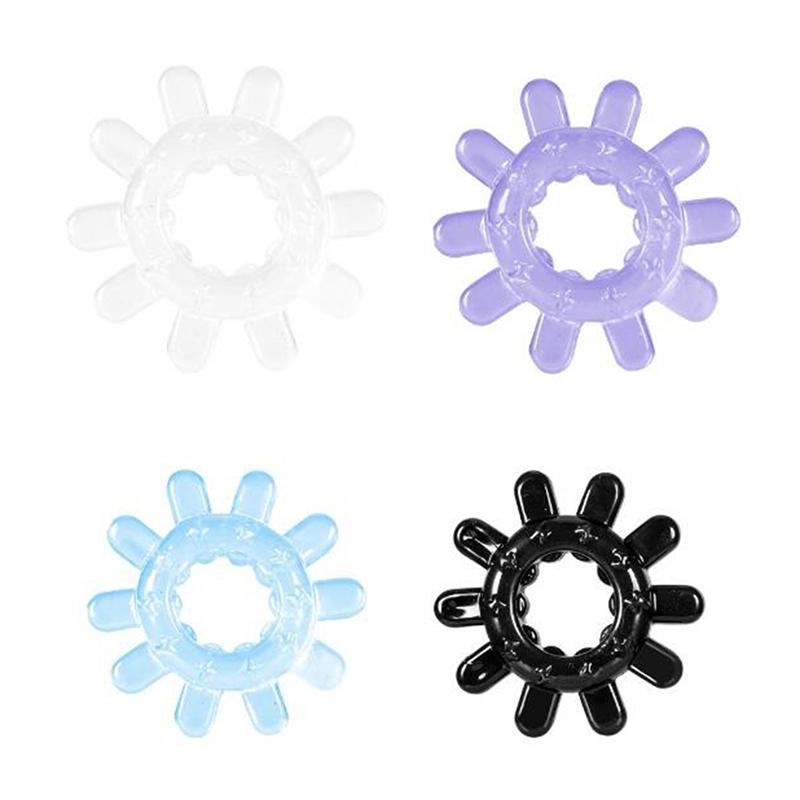 5pcs Delay Penis Rings Cock Rings Set Male Adult Products Sex Toys Dildos Extend Enhance Orgasm Cock-ring Sexy Tool for