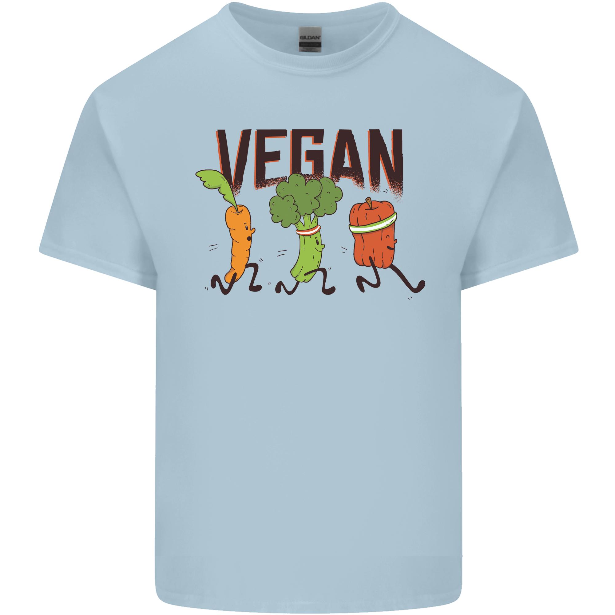 Vegan Fitness Unisexs Light Cotton TShirt S