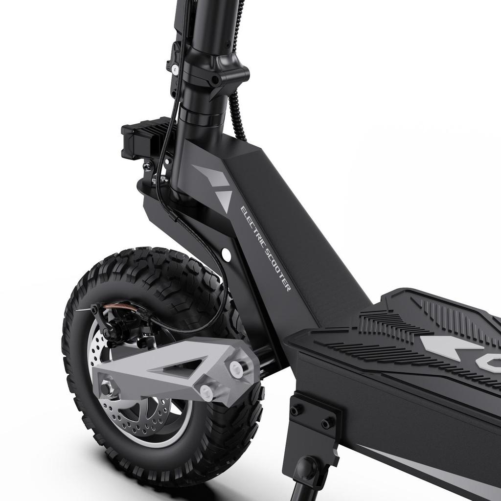 OOTD T10 Elektroroller für Erwachsene 48V13.5A Batterie 900W Motor E-Klapproller 11 Zoll Offroad-Reifen Urbanes Pendeln EScooter