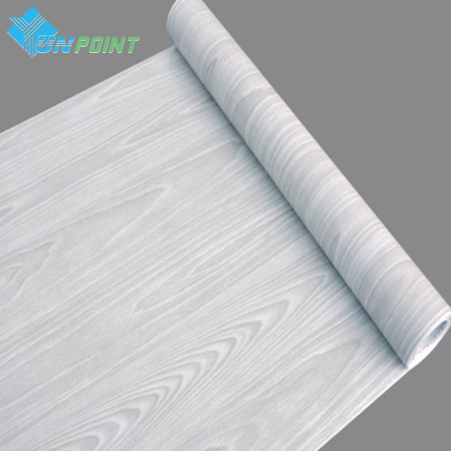 DIY PVC Self Adhesive Wallpaper Wood Grain Furniture Renovation Sticker Waterproof Vinyl for Wooden Desktop Wardrobe Door