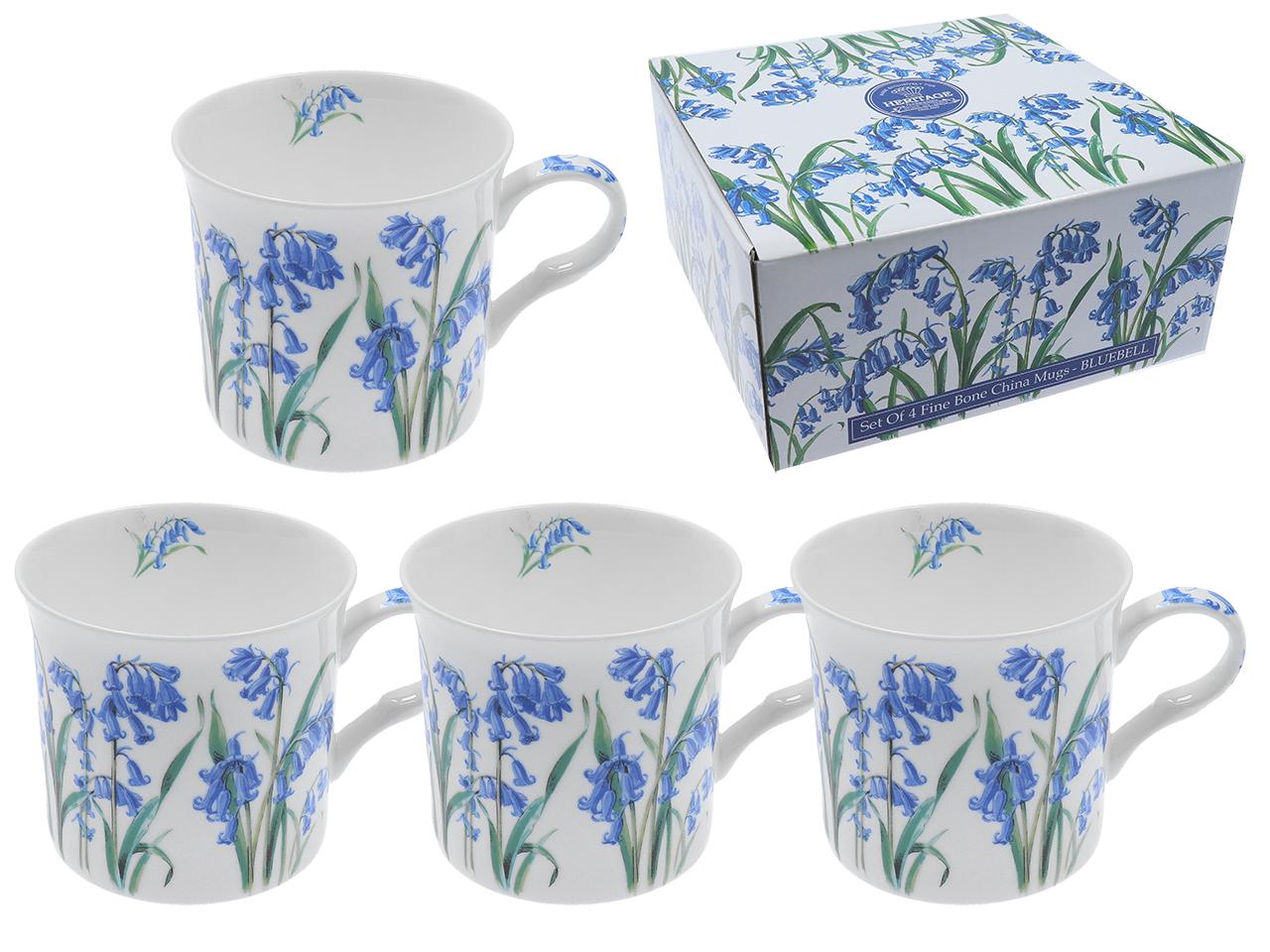 Heritage, set of 4 295ml mugs