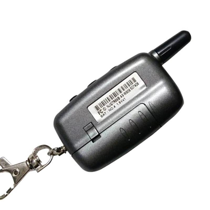 Wholesale A9 Keychain For Russia Version Starline A9 KGB FX-5 FX5 LCD Remote Control Key Fob 2 Way Two Way Car Alarm System