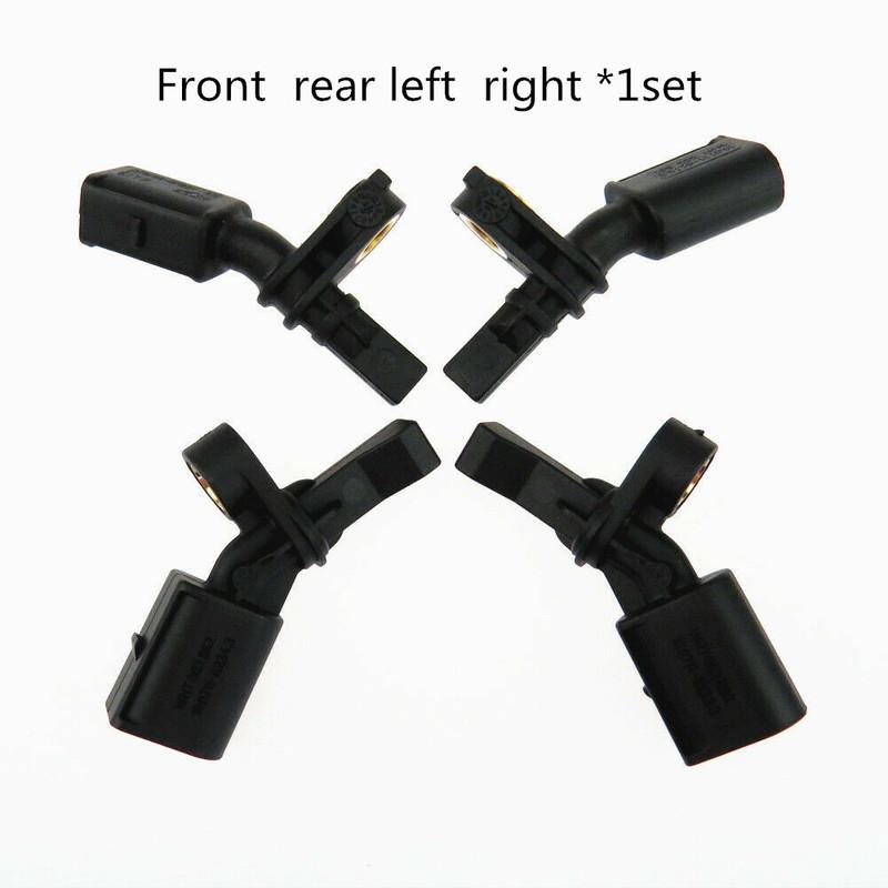 1Set ABS Tires Wheel Speed Sensor New for A2 POLO 9N 6R 6C Passat Tiguan Fabia WHT 003 862 WHT003861 WHT003862 WHT003863