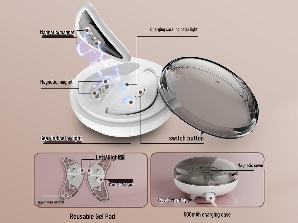 Beliebter Mikrostrom-Augenmassagegerät zur Reduzierung von Augenringen und Falten