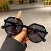 New Large Oval Sunglasses Women Vintage Designer UV400 Sun Glasses Outdoor Travel Eyewear Fashion Oculos De Sol