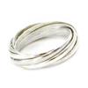 Silver Alliance 'Weekly' Silver (rhodium) - 7 Rings of 1 Mm