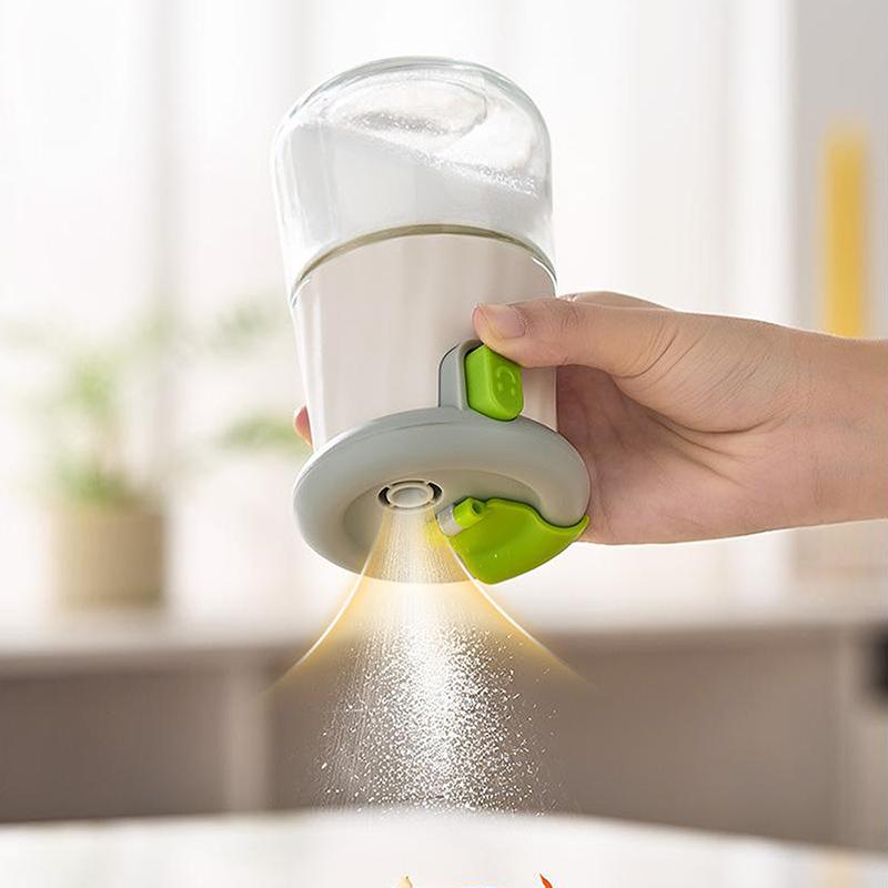 Seasoning Bottle With Precise Control Precision Salt Spice Shaker Set With Moisture-Proof For Camping For Salt For Quantitative