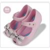 Charming Mini Melissa Girls British College Wind Bow Tie Kid Shoes For Stylish Children