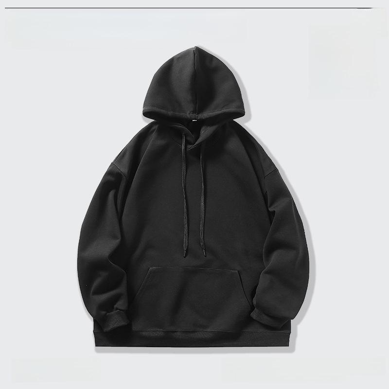 Îmbrăcăminte ACU pentru bărbați | Pulover cu glugă din bumbac japonez gros de 340G pentru bărbați - Jachetă de toamnă/iarnă lejeră, casual, la modă