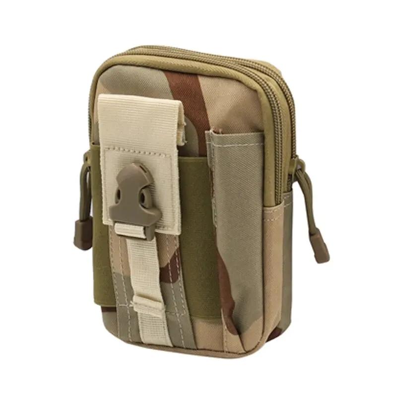 Tactical Molle Waist Pouch Outdoor Hunting Camping Men EDC Tool Bag Utility Gadget Organizer Vest Pack Purse Mobile Phone Case