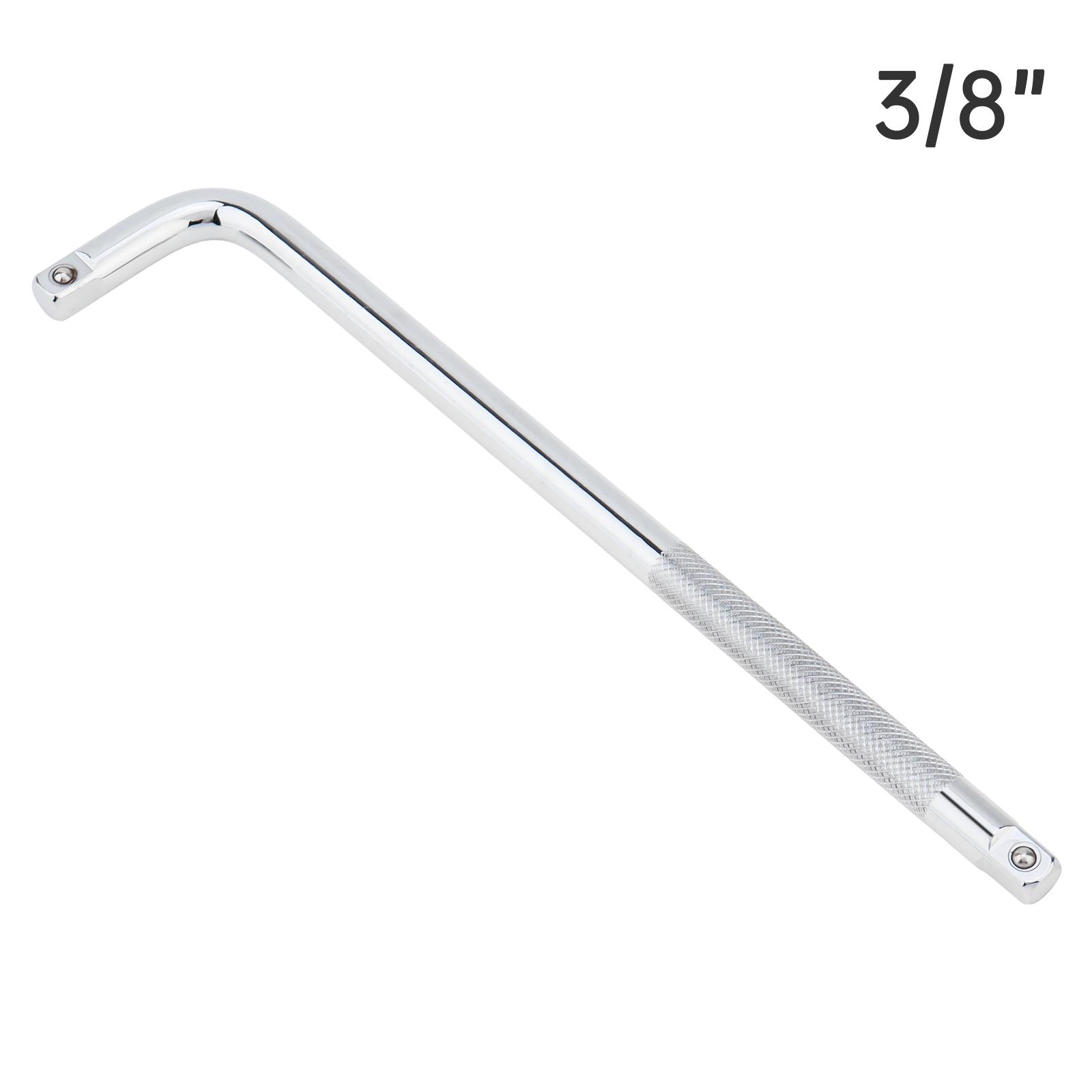 3/8 Inch L-Type Extension Bar Wrench Chromium Vanadium Steel Hand Repair Spanner Tool