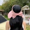 Summer Hat Women'S Bow Sunscreen Empty Top Hat Breathable Large Brim Fashionable Versatile Sunshade Sun Hat