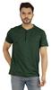 Inkmeso Solides Henley-T-Shirt für Herren Baumwolle Kurzarm T-Shirts Tasche