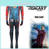 Mangguo Milky Silk Star-Lord Kostüm Jumpsuit für Cosplay und Halloween, inspiriert vom Streetstyle