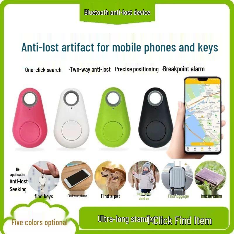 Smart Bluetooth Anti-Lost Keychain & Locator with Two-Way Alert System